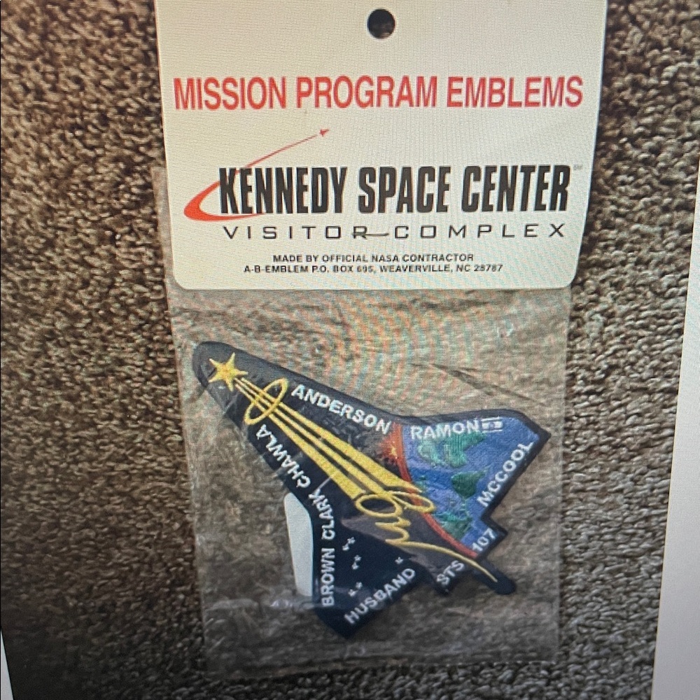 KENNEDY SPACE CENTER PATCH NASA Space Shuttle